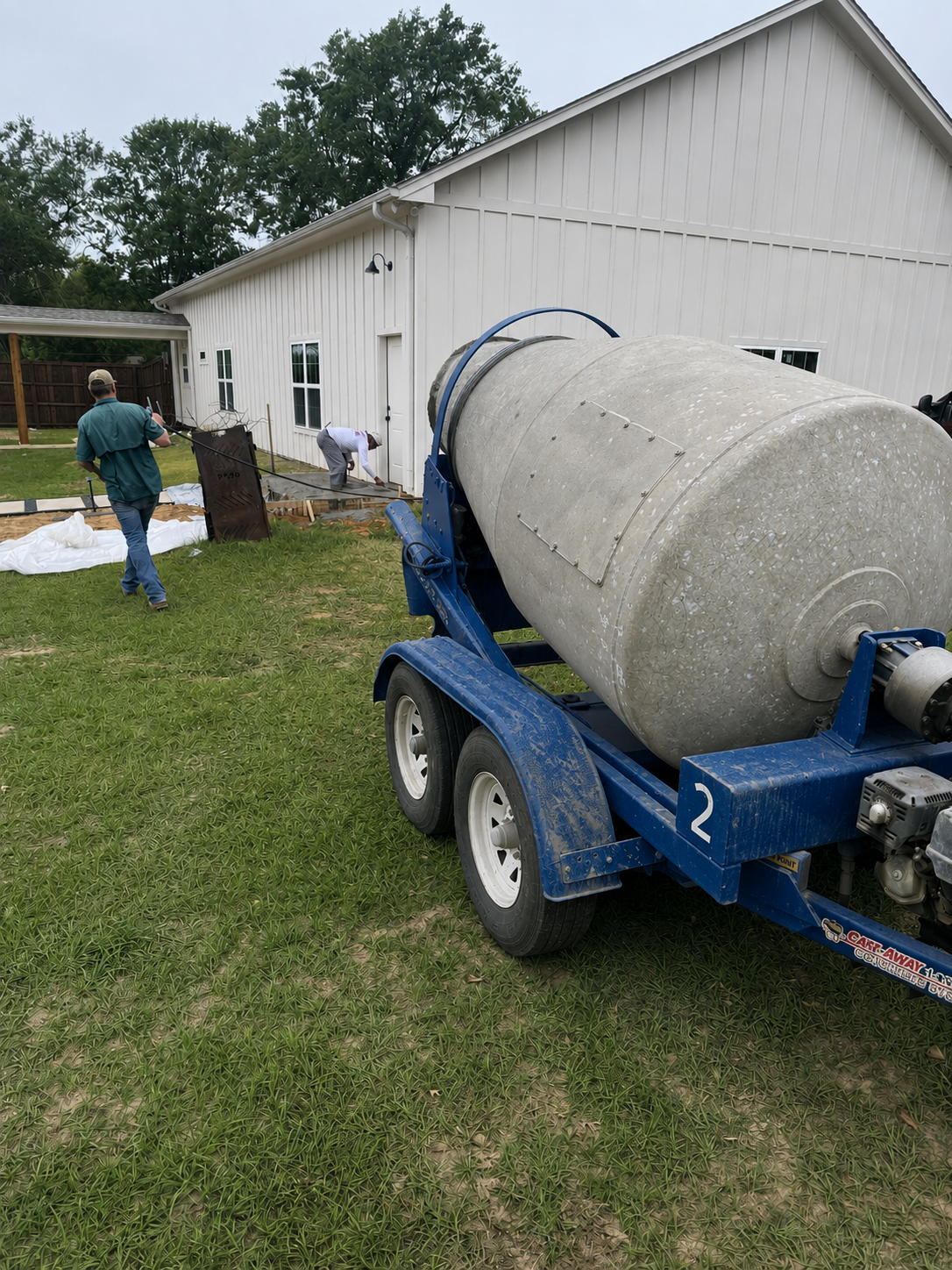 ETX Short Load Concrete Project